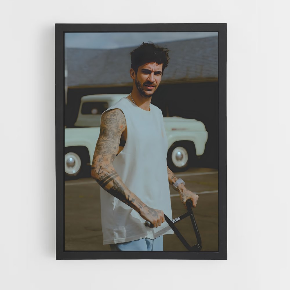 Poster Skate & Ink – affiche BMX (vue 2)